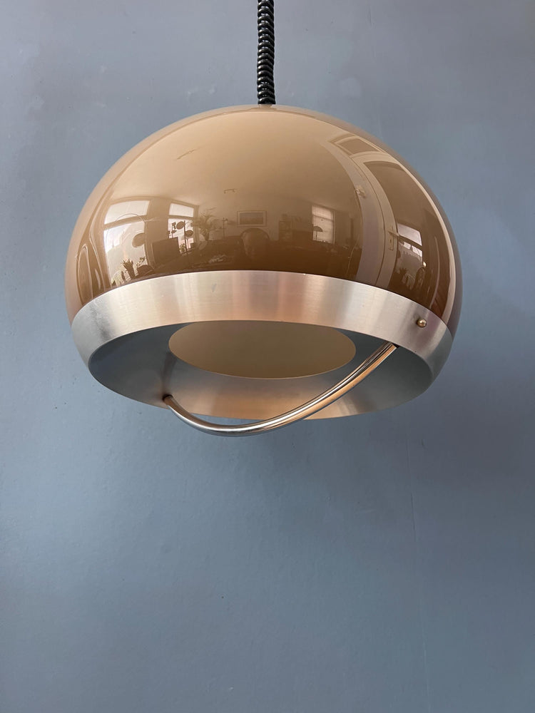 Vintage Dijkstra Space Age Mushroom Pendant Lamp, Mid Century Modern Ceiling Light