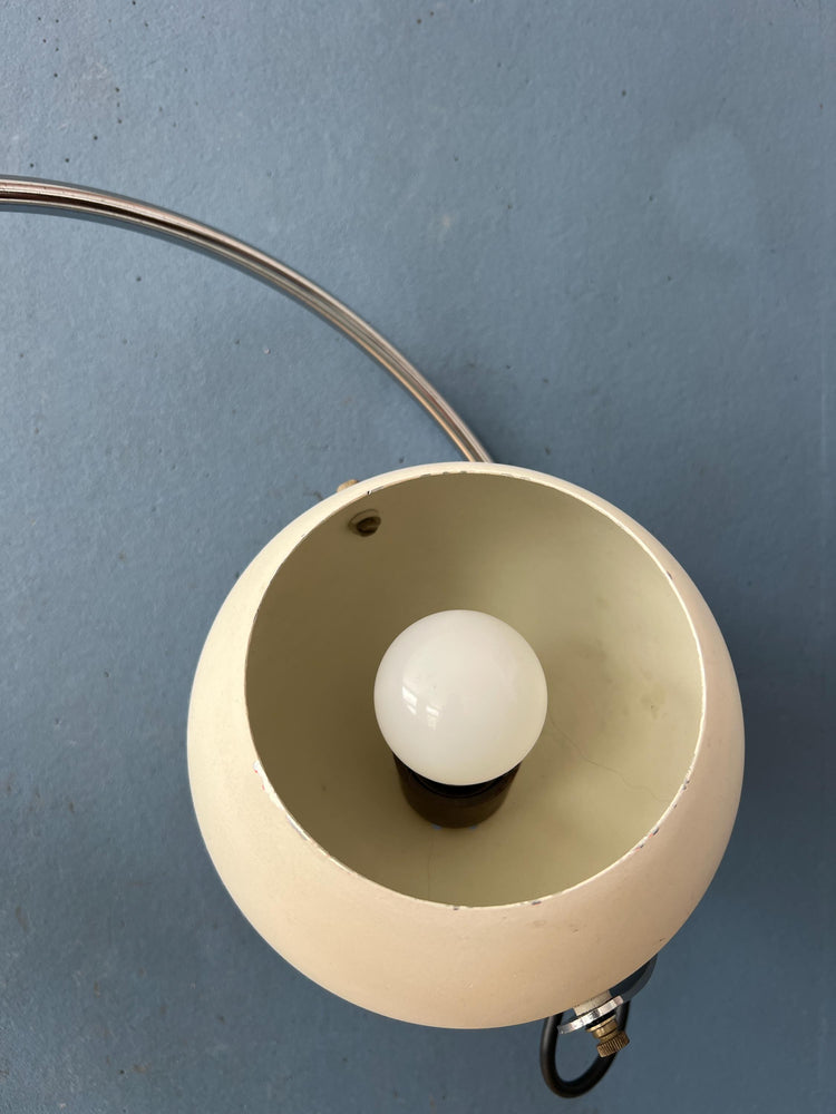 Vintage Anvia Double Arc Eyeball Wall Lamp
