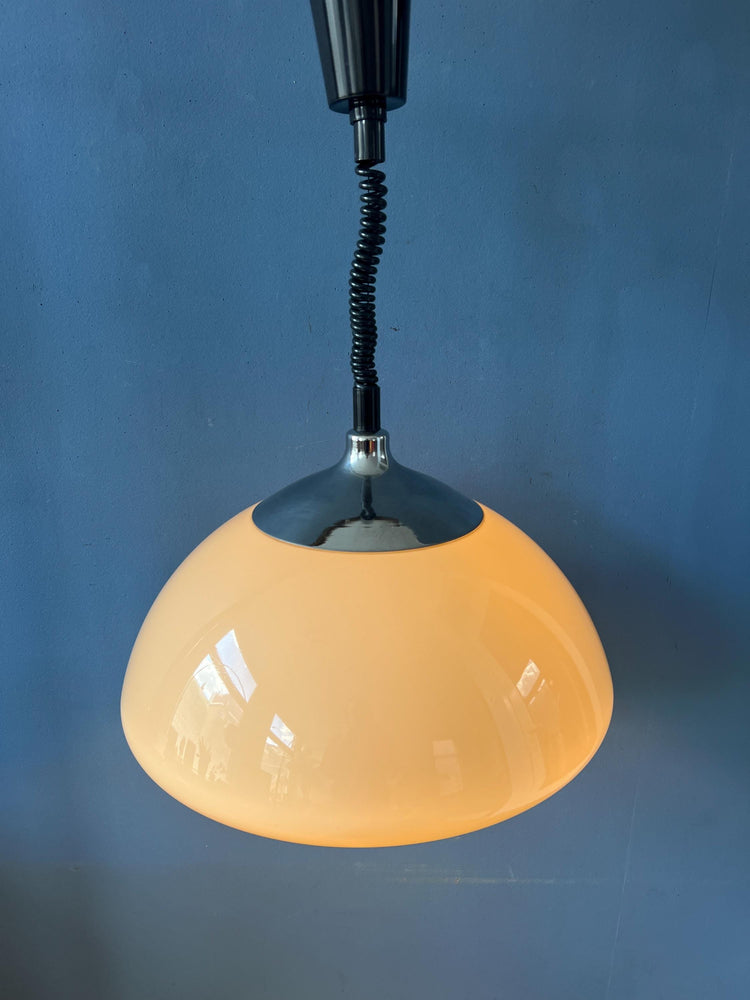 Vintage Space Age Dijkstra Mushroom Pendant Lamp
