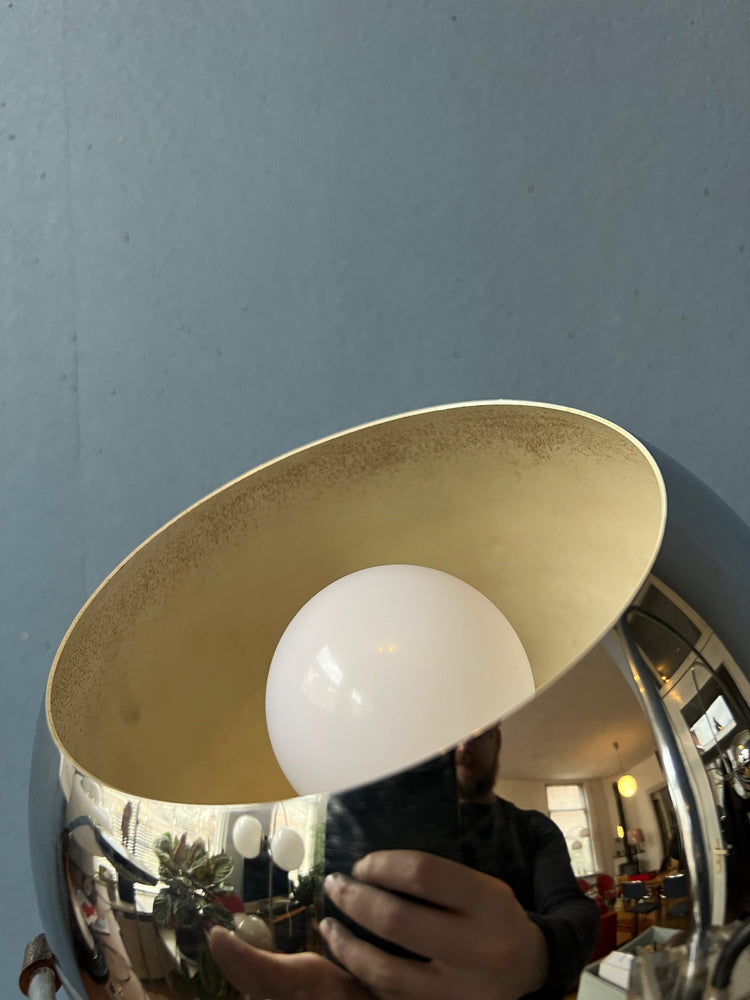 Vintage GEPO Double Arc Eyeball Floorlamp | Space Age Lamp | Mid Century Lamp