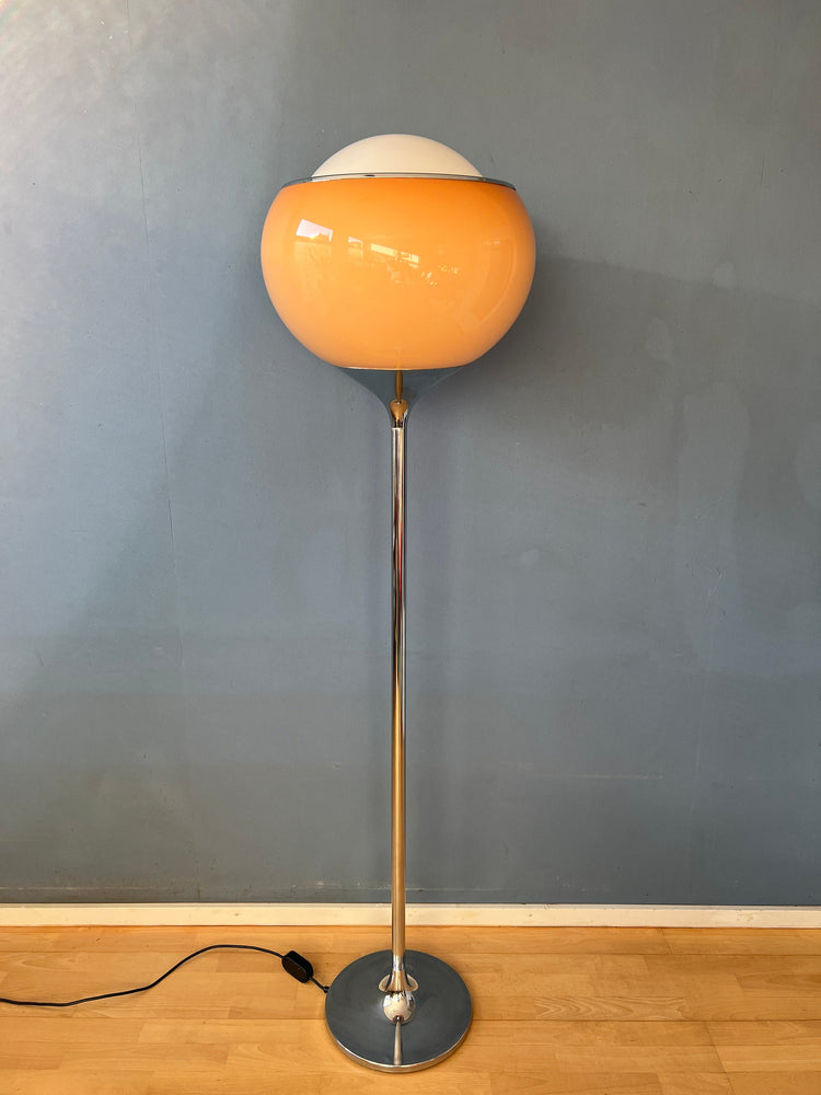 Vintage Guzzini Flash 'Bud Grande' Space Age Floor Lamp