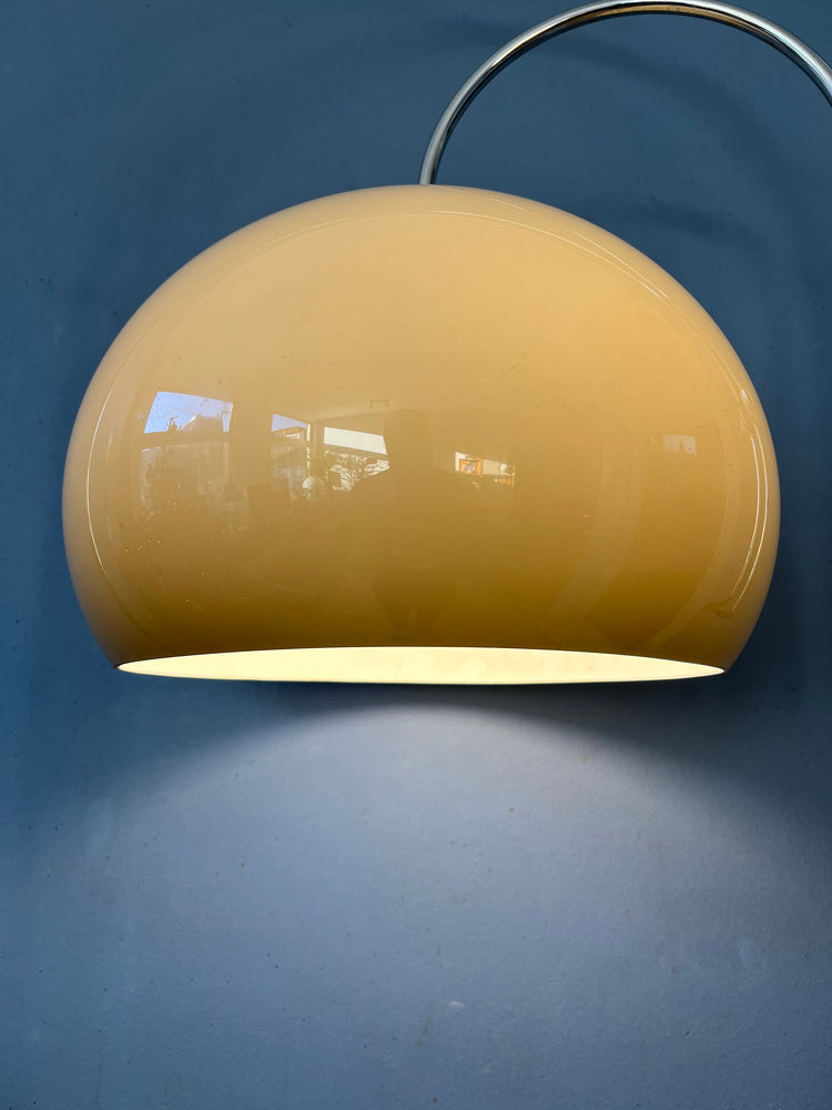 Artiforte Double Arc Mushroom Space Age Floor Lamp