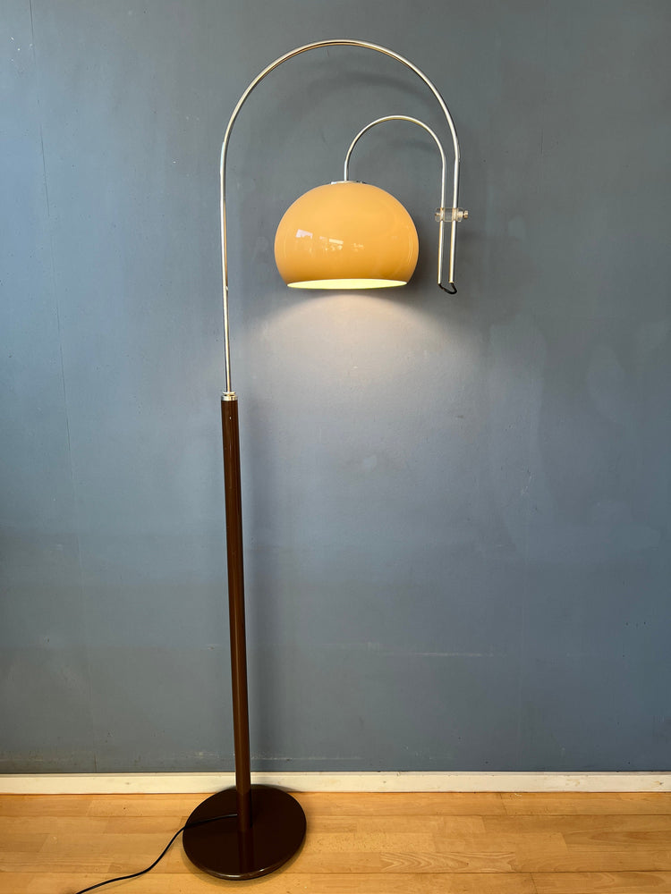 Artiforte Double Arc Mushroom Space Age Floor Lamp