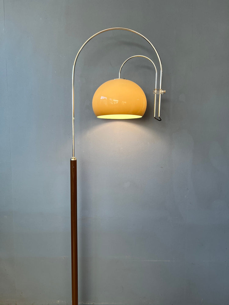 Artiforte Double Arc Mushroom Space Age Floor Lamp
