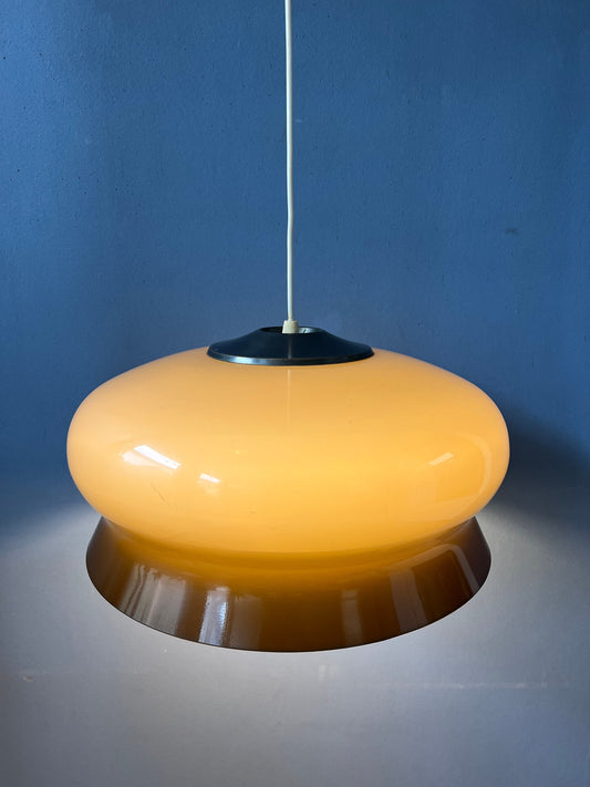 Vintage Space Age Pendant Lamp | Mid Century Modern Light Fixture