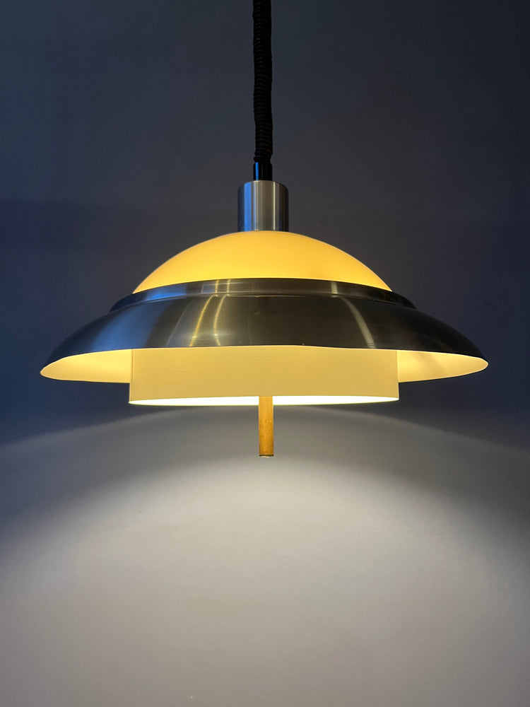 Vintage Dijkstra Space Age Pendant Lamp | Mid Century Light Fixture