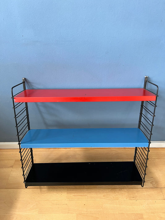 tomado shelves, vintage wall shelves, vintage wall system, space age modular wall system