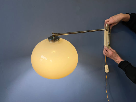 Vintage Dijkstra Mushroom Wall Lamp / Mid Century Lamp / Space Age