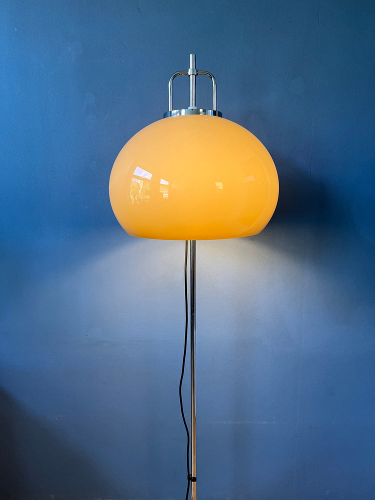 Vintage Guzzini Lucerna Floor Lamp | Mid Century 70s Lighting | Space Age Light