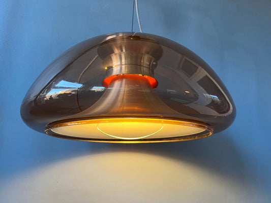 Space Age Herda Pendant Light | Mid Century Lamp | 70s Retro Lighting