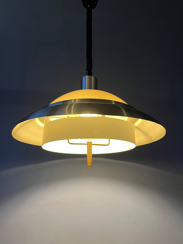 Vintage Dijkstra Space Age Pendant Lamp | Mid Century Light Fixture