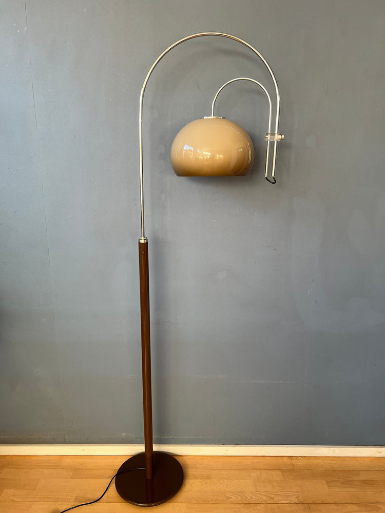Artiforte Double Arc Mushroom Space Age Floor Lamp