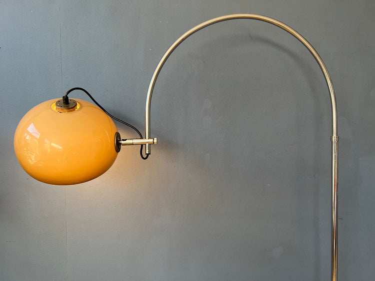 Vintage Dijkstra Space Age Arc Floor Lamp