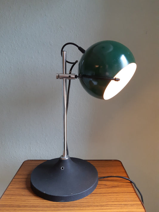 Vintage Herda Eyeball Table Lamp | Space Age Desk Lamp