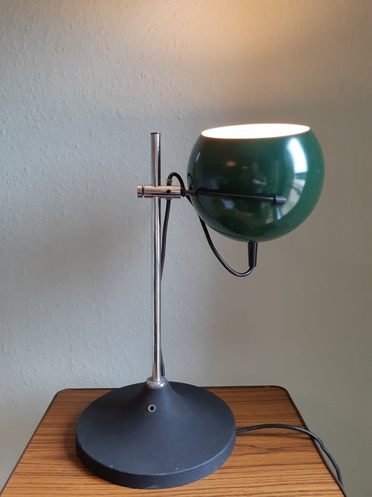Vintage Herda Eyeball Table Lamp | Space Age Desk Lamp